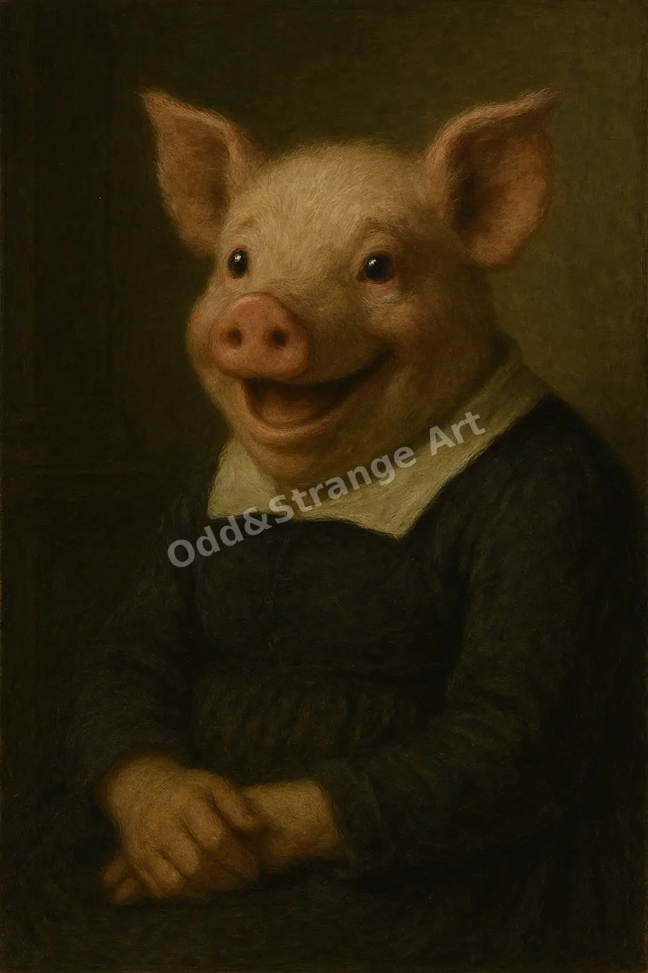 Gris i mörker